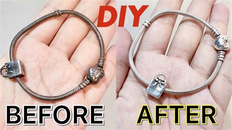how to clean a tarnished pandora bracelet.